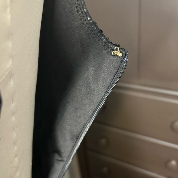 NWT Oh Polly Embellished Open-Back Midaxi Dress in Black - Picture 10 of 17